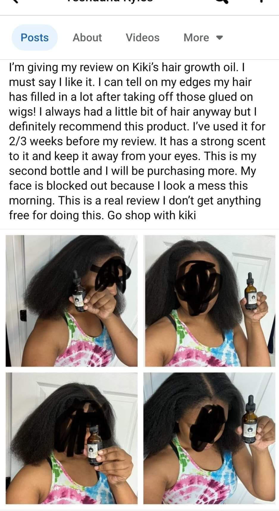 Duo K.L.N.S Growth oil & Moisturizer